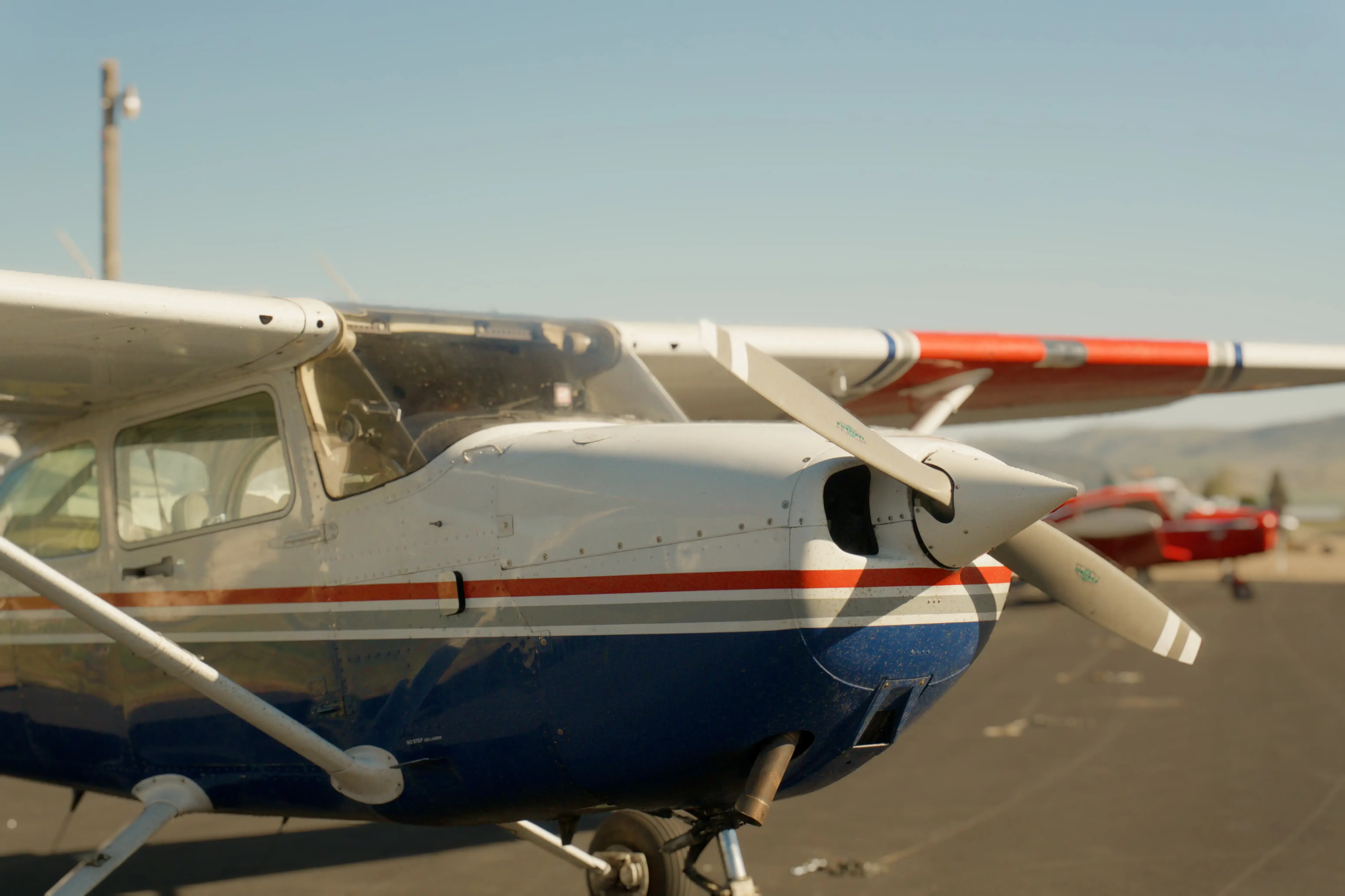 Cessna 172P at Blitz Aviation Hangar