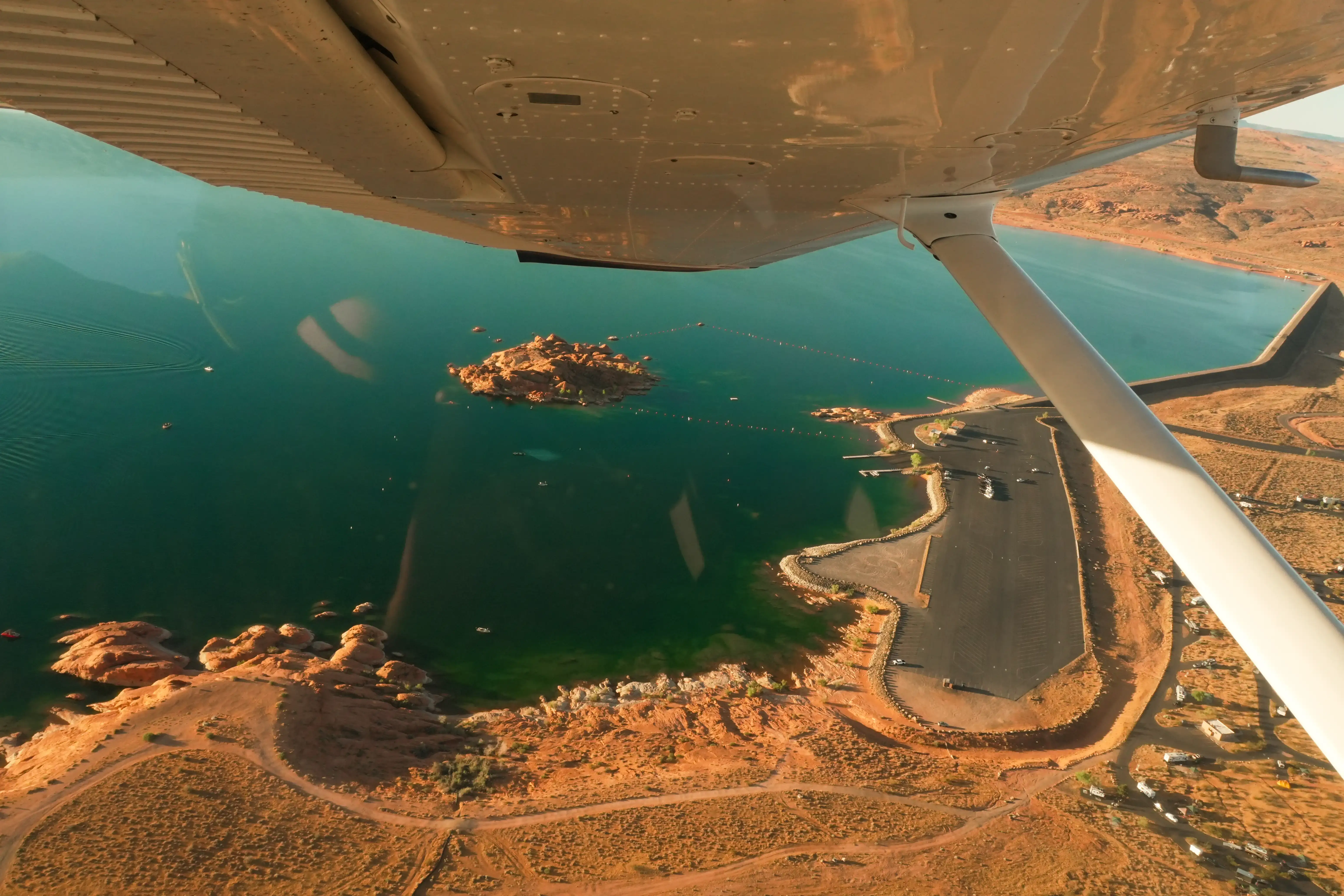 View of Ogden, Utah over Salt Lake City from a Discovery Flight