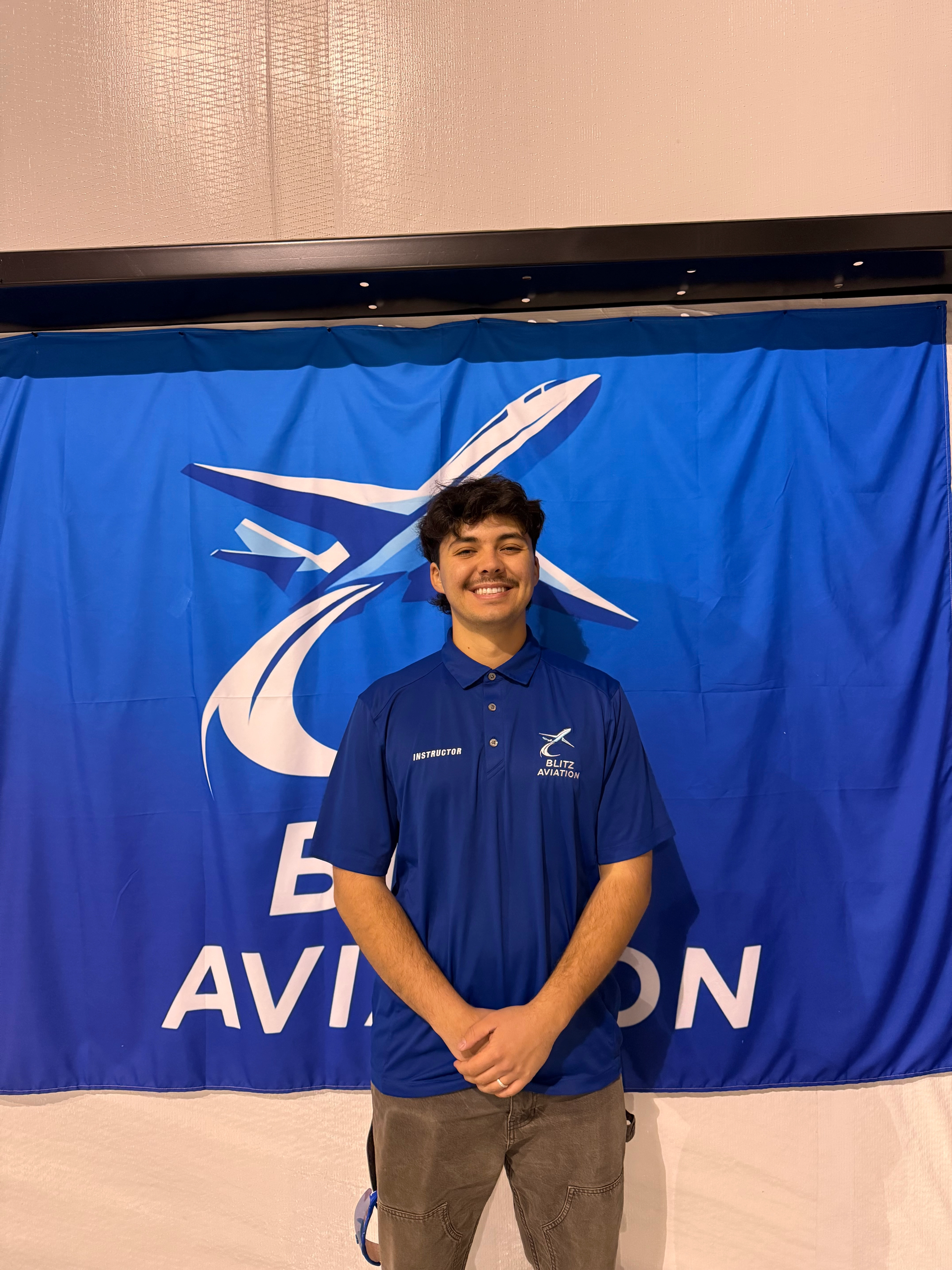 Flight Instructor Avery Gurrola at Blitz Aviation